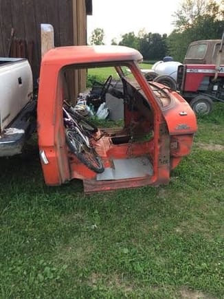 Extra cab for body swap on 1977 F-150 4x4