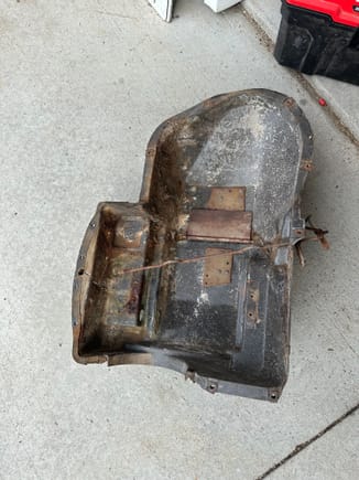 Busted up rear housing 