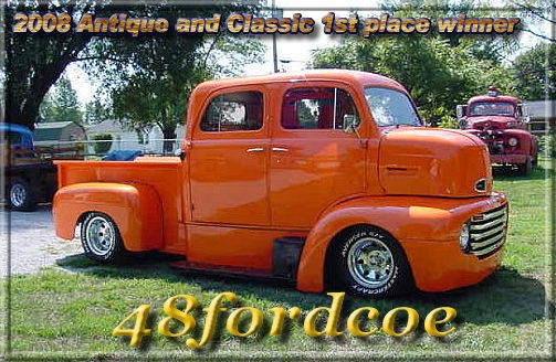 Winner overall of the 2008 Antique and Classic Event:
A custom built BY OWNER 1948 CREW-COE!!!