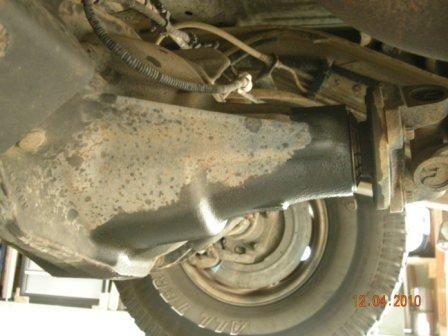 Rear Pinion Seal leak