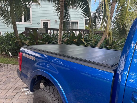 Retrax cover installed. 