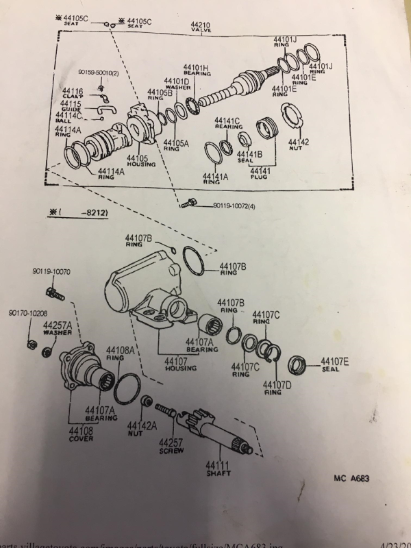 Toyota steering box rebuild Page 2 Ford Truck Enthusiasts Forums