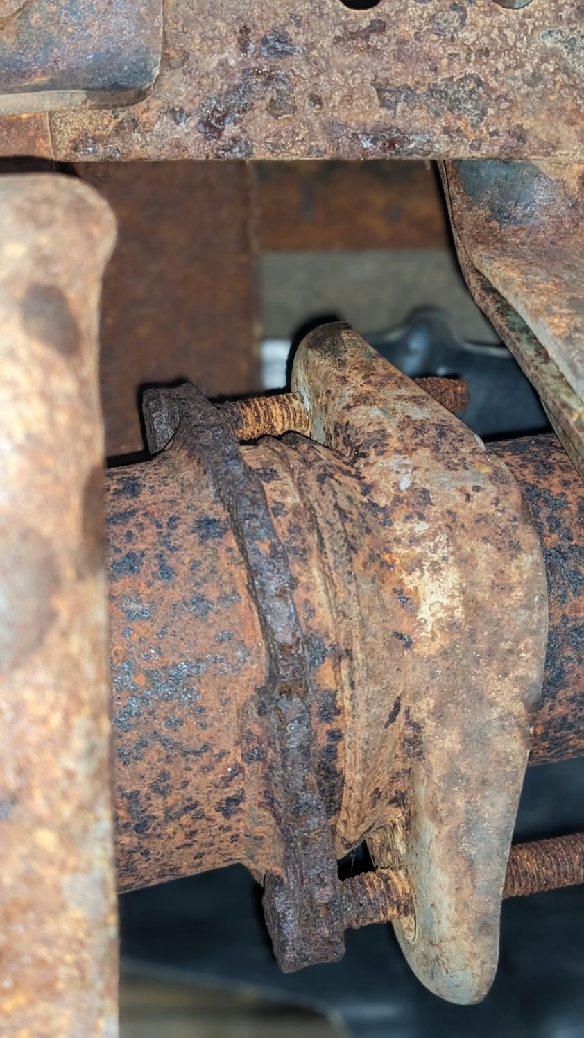 Exhaust flange repair kit for end of downpipe? Ford Truck Enthusiasts