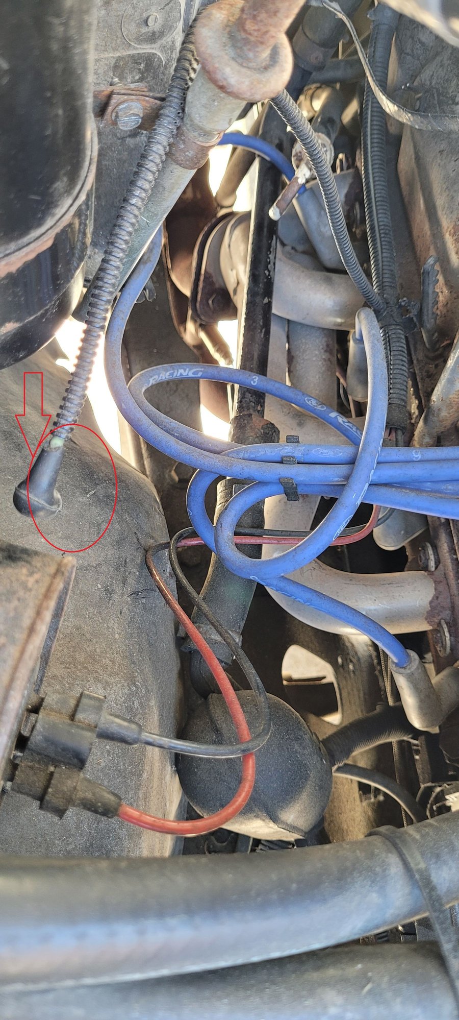 vacuum line help, where does it go? Ford Truck Enthusiasts Forums