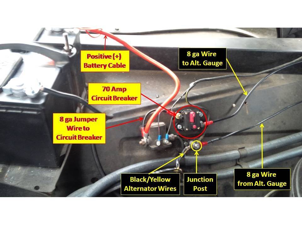 FINISHED 1965 F100 Alternator Gauge Wiring Ford Truck Enthusiasts