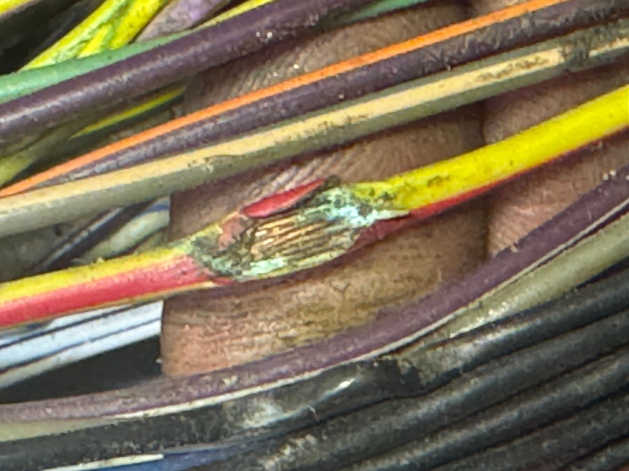 If somebody knows what wire this is, I would love to know it�s purpose 