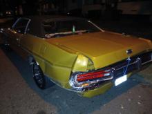 After hit and run.... later caught illegal immigrant with no license or insurance