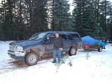 Our annual Christmas tree cutting excursion east of Payson near Woods Canyon Lake.