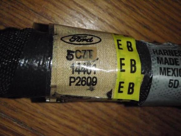 5C7T-14401-P2609  EB   Harness