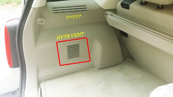High Voltage Battery Cooling Vent
2010 Ford Escape Hybrid Limited
Driver's Side Cargo Compartment