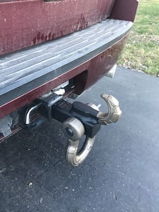 Just in case a Prius (aka penalty box) needs to be pulled out of a pothole...YeeHaw
