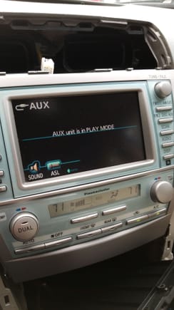 Aux hooked up!