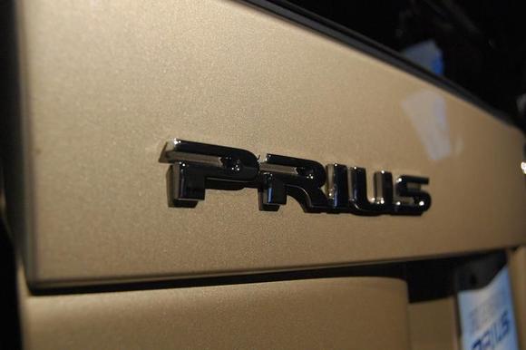 2010 Toyota Prius Badge Close-Up