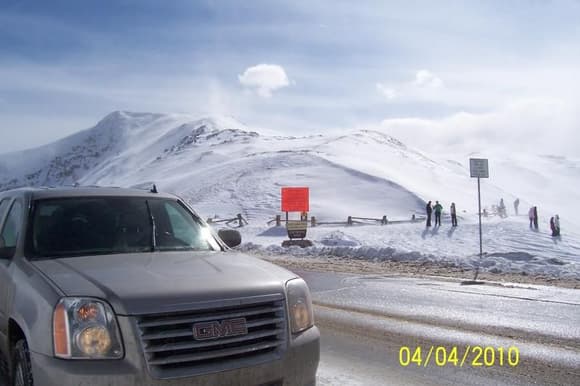 2008 Yukon 102,000 miles on top of Loveland Pass