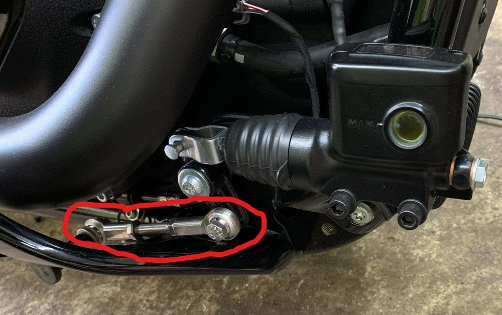 Adjusting rear brake pedal height Page 4 Harley Davidson Forums