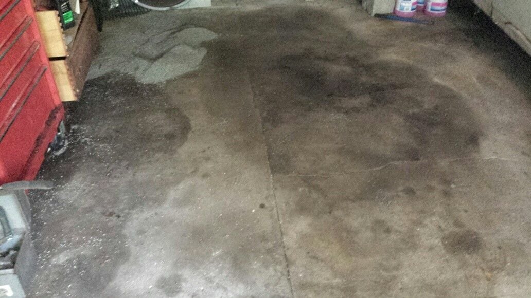 cleaning oil off concrete floor Page 2 Harley Davidson Forums