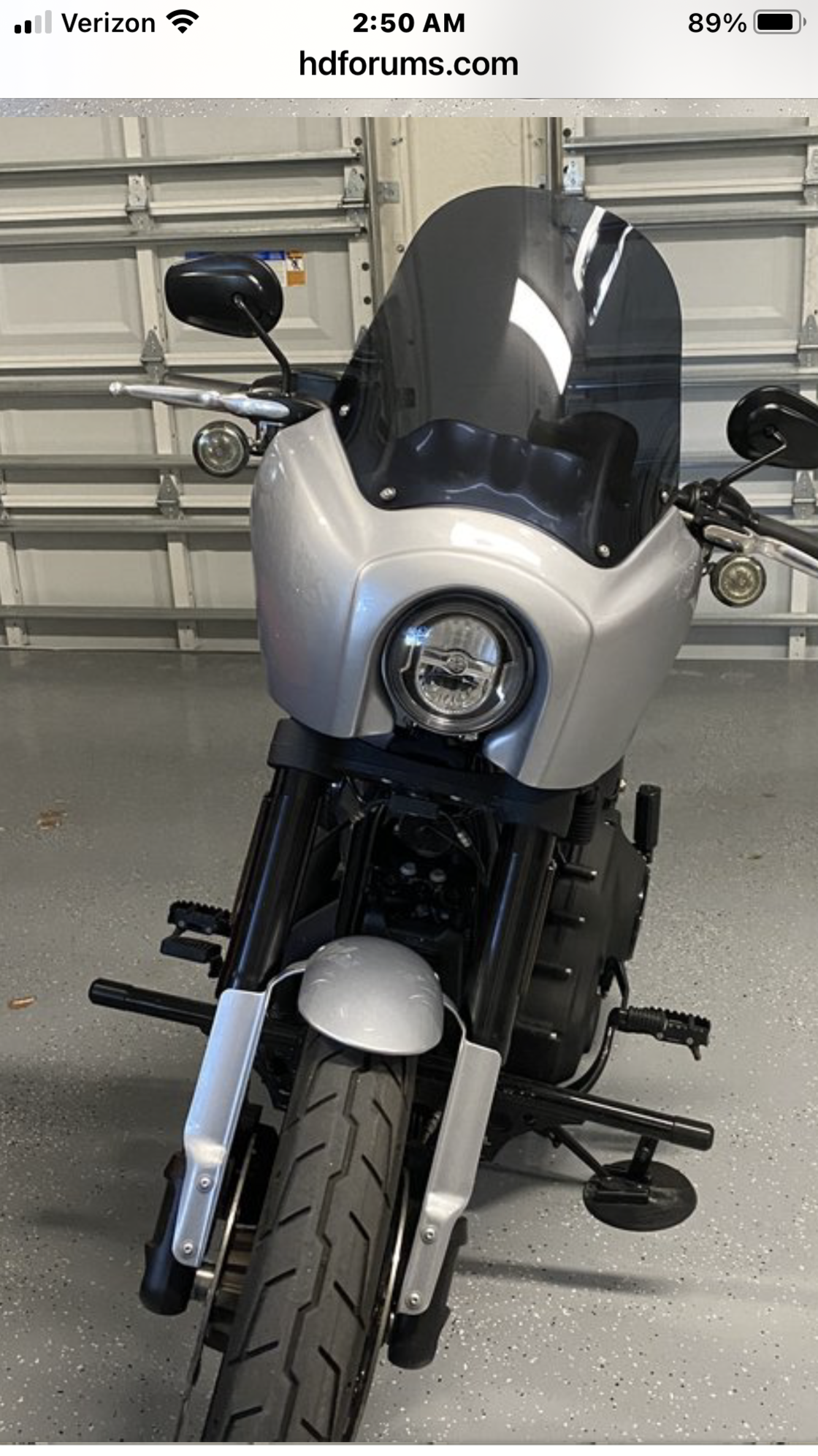 Barracuda Silver Lrs Riders Paint New Fairing Or Keep It Black Harley Davidson Forums