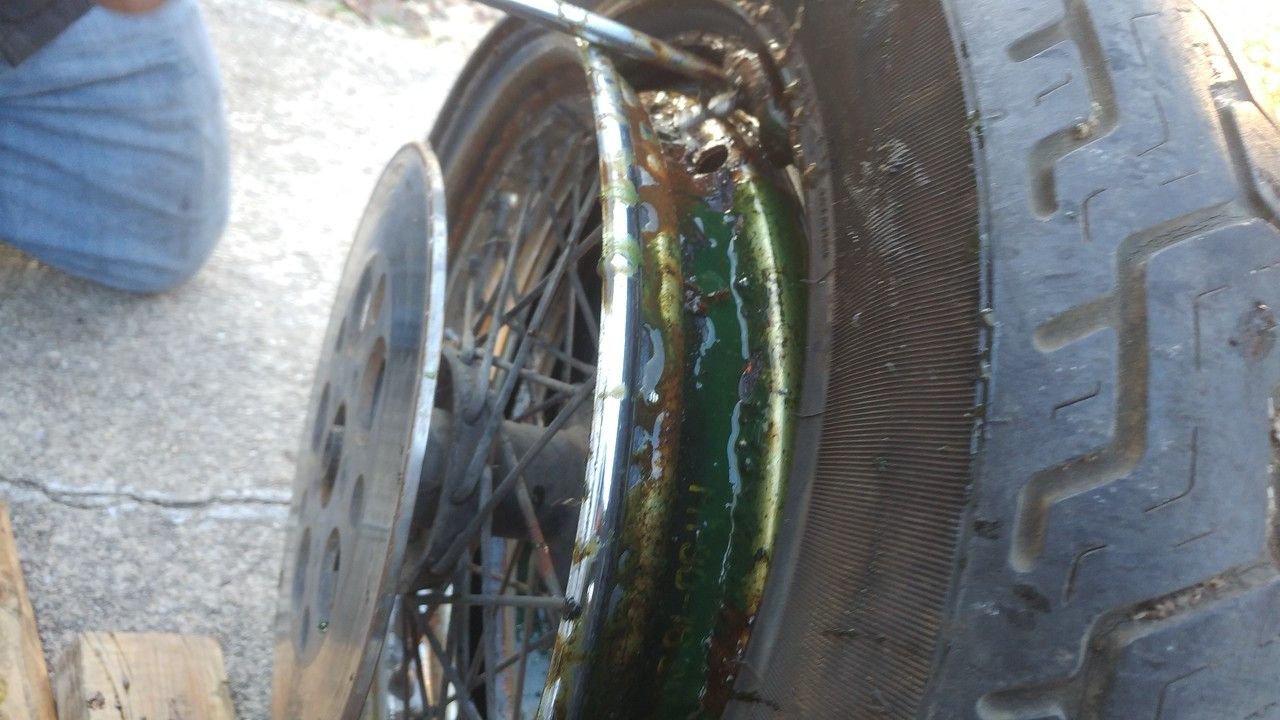 Slime in Tires?? Page 2 Harley Davidson Forums