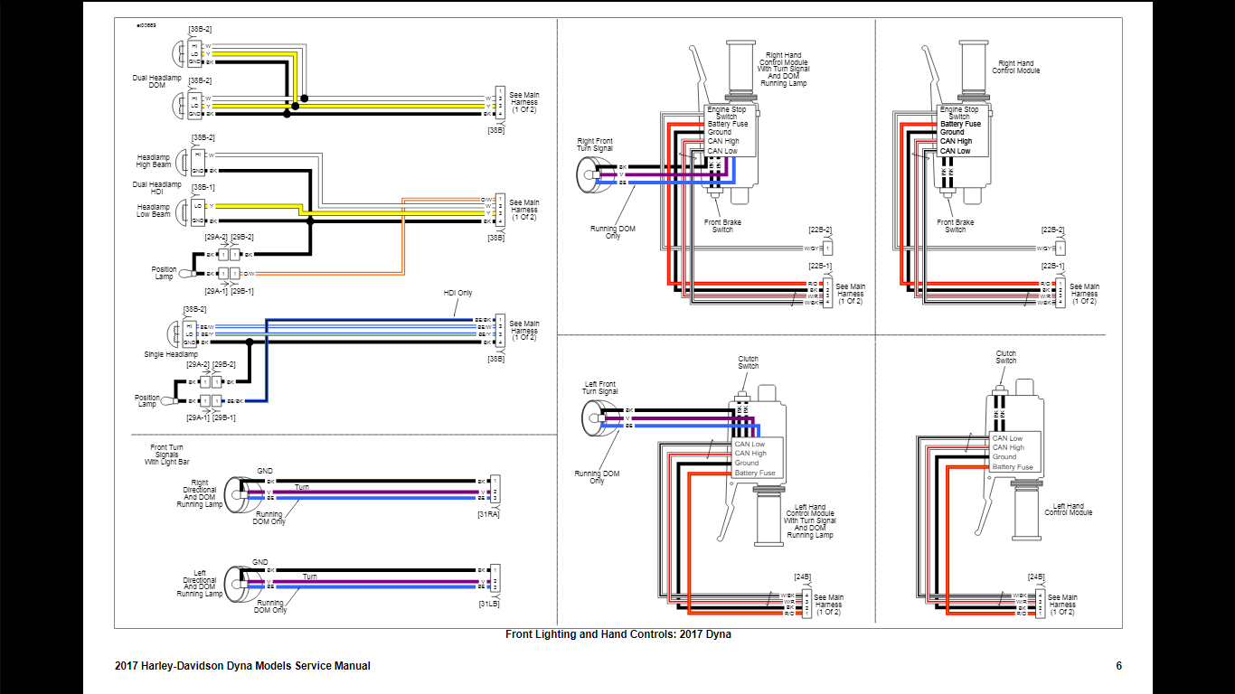 2017 FXDB Right Hand Controls Not Working Harley Davidson Forums