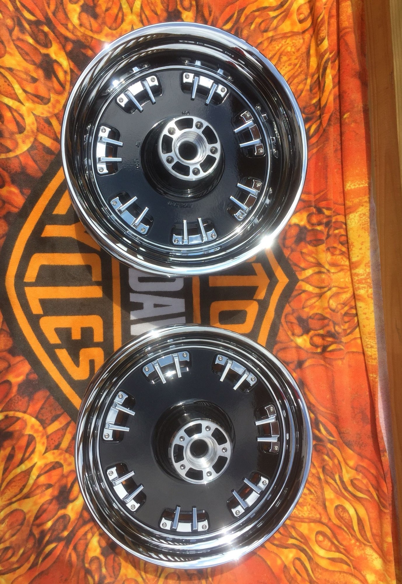 New fat bob fang wheels - Harley Davidson Forums