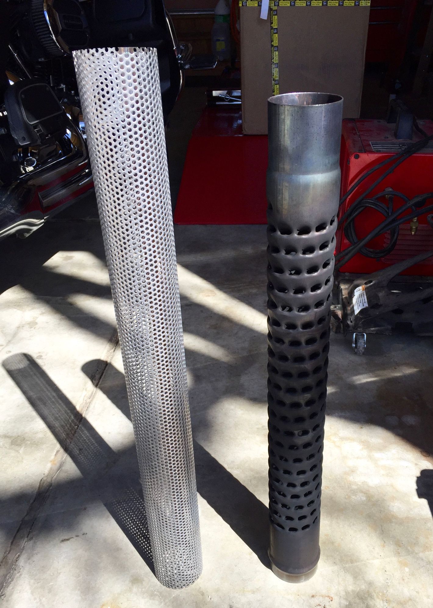 Louvered vs. Perforated Harley Davidson Forums