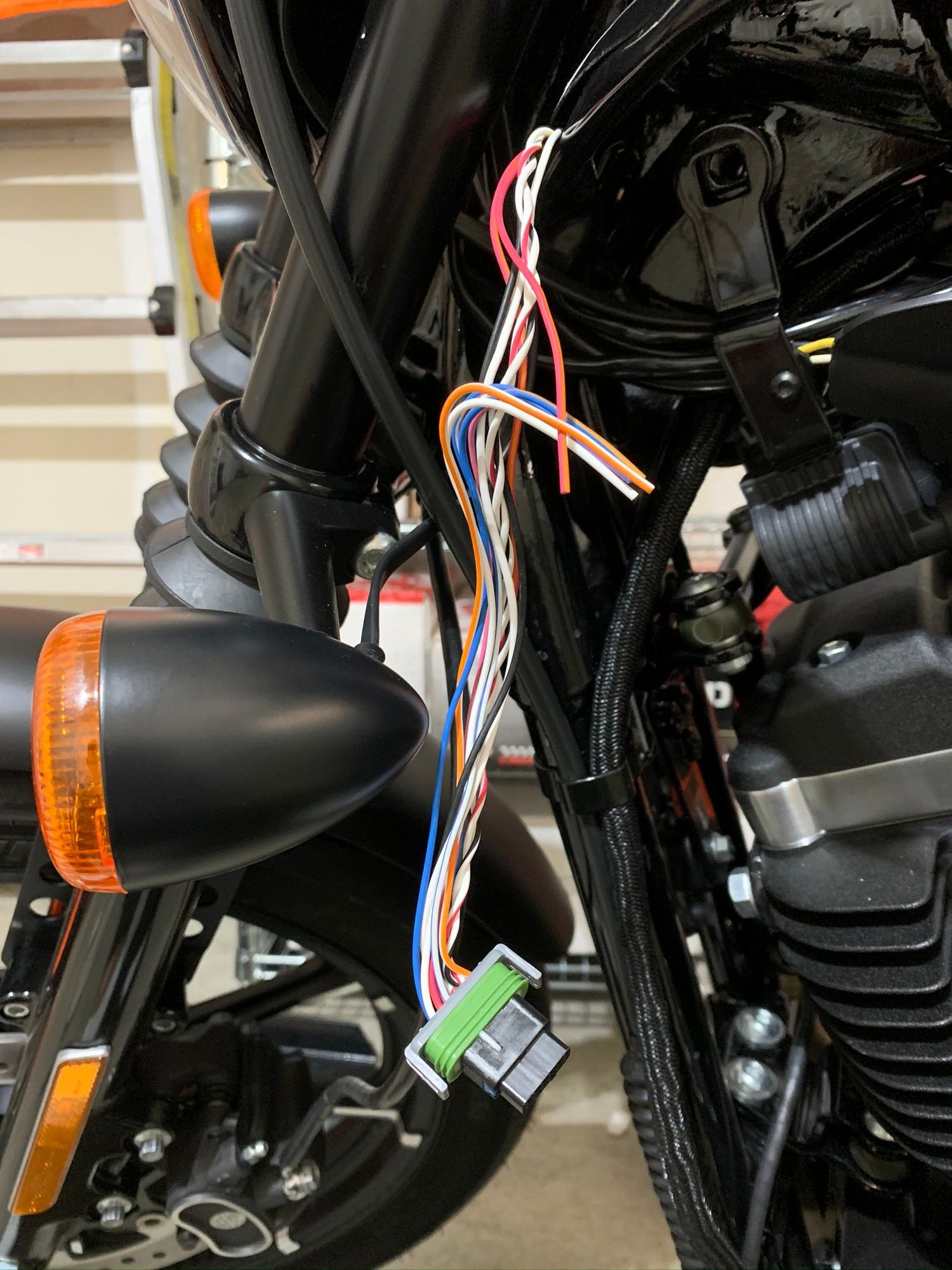 Help for Speedometer relocation on 2017 iron 883 Harley Davidson Forums