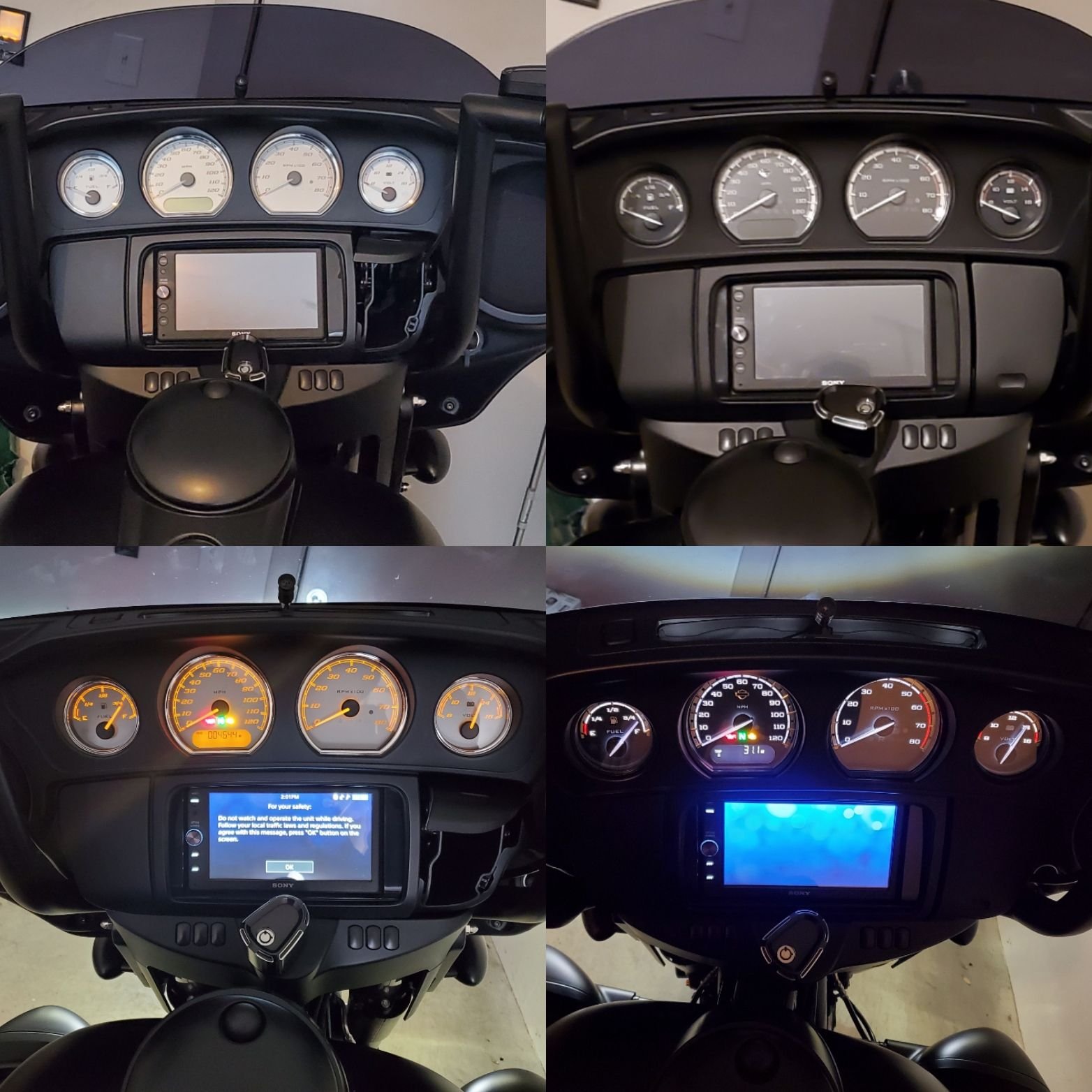 Custom Gauges Harley Davidson Forums
