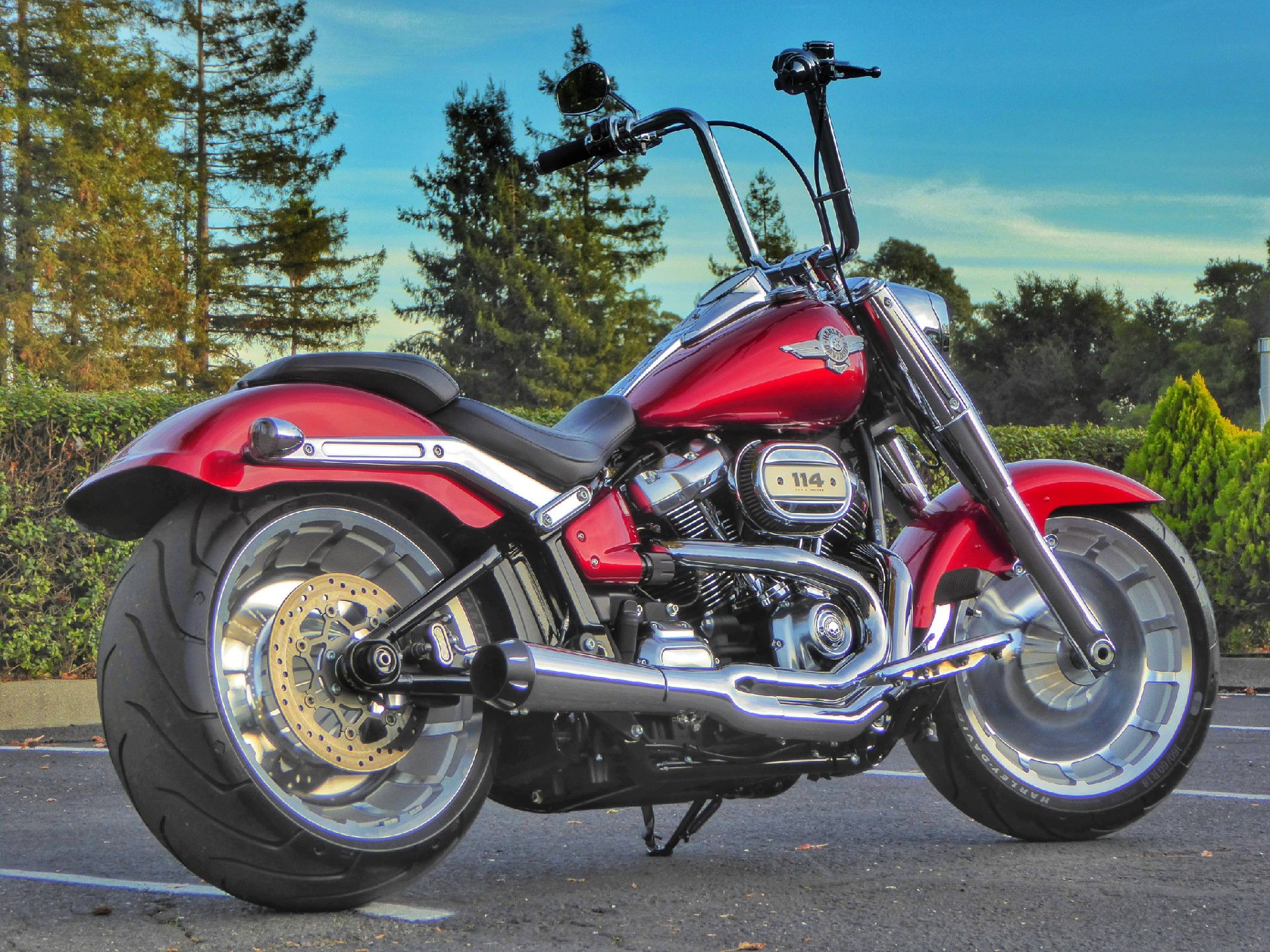 2018 Custom Red Fat Boy S - Harley Davidson Forums