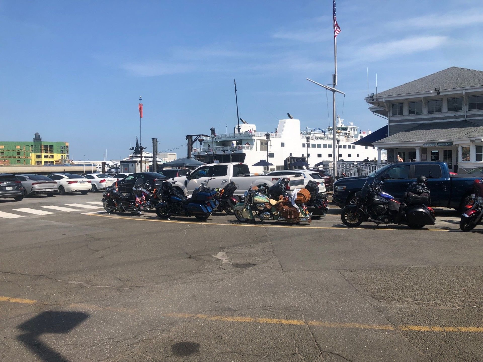 Our boat is arriving