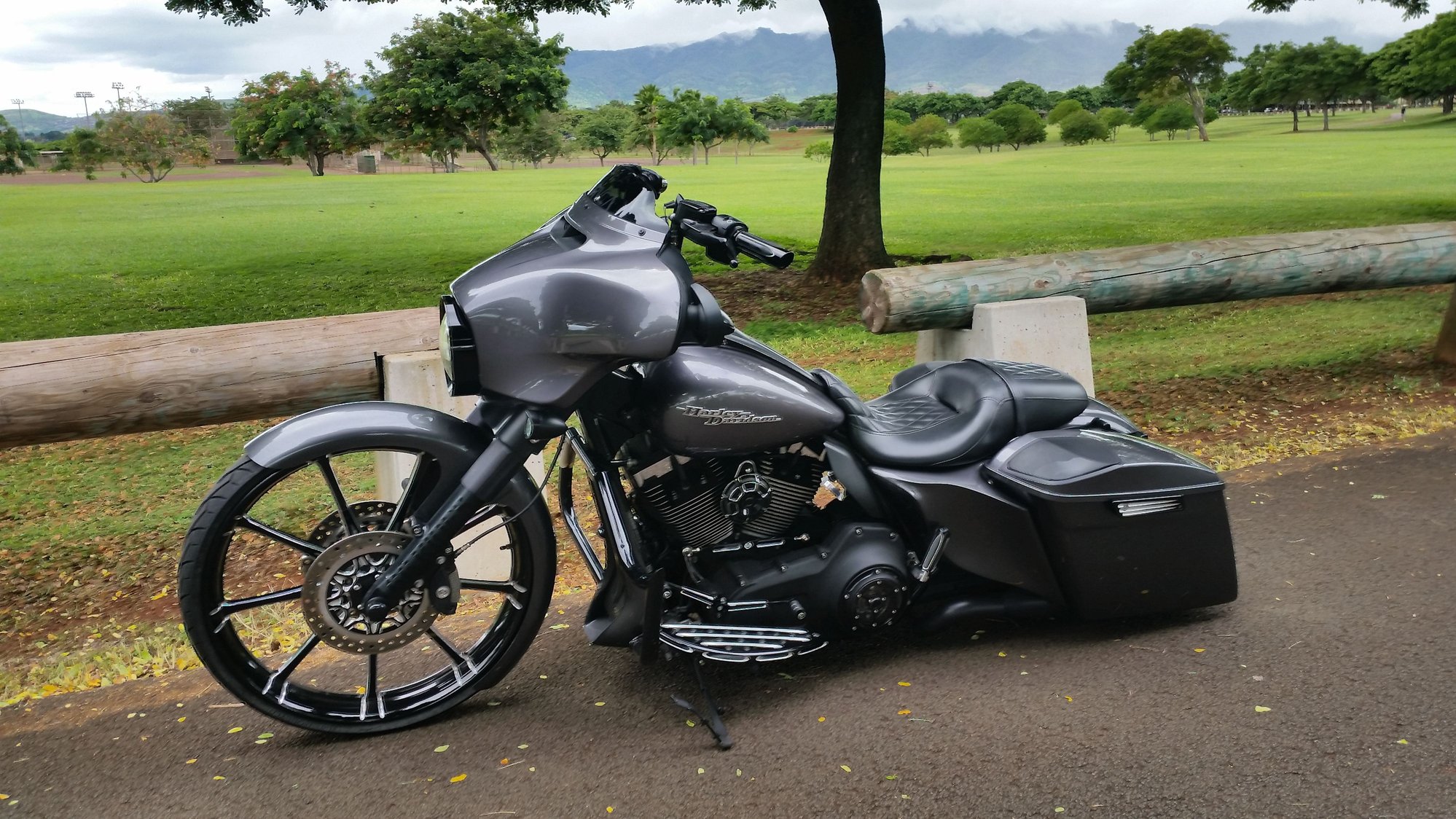14 Street Glide, want bigger front wheel and Rake? Page 5 Harley