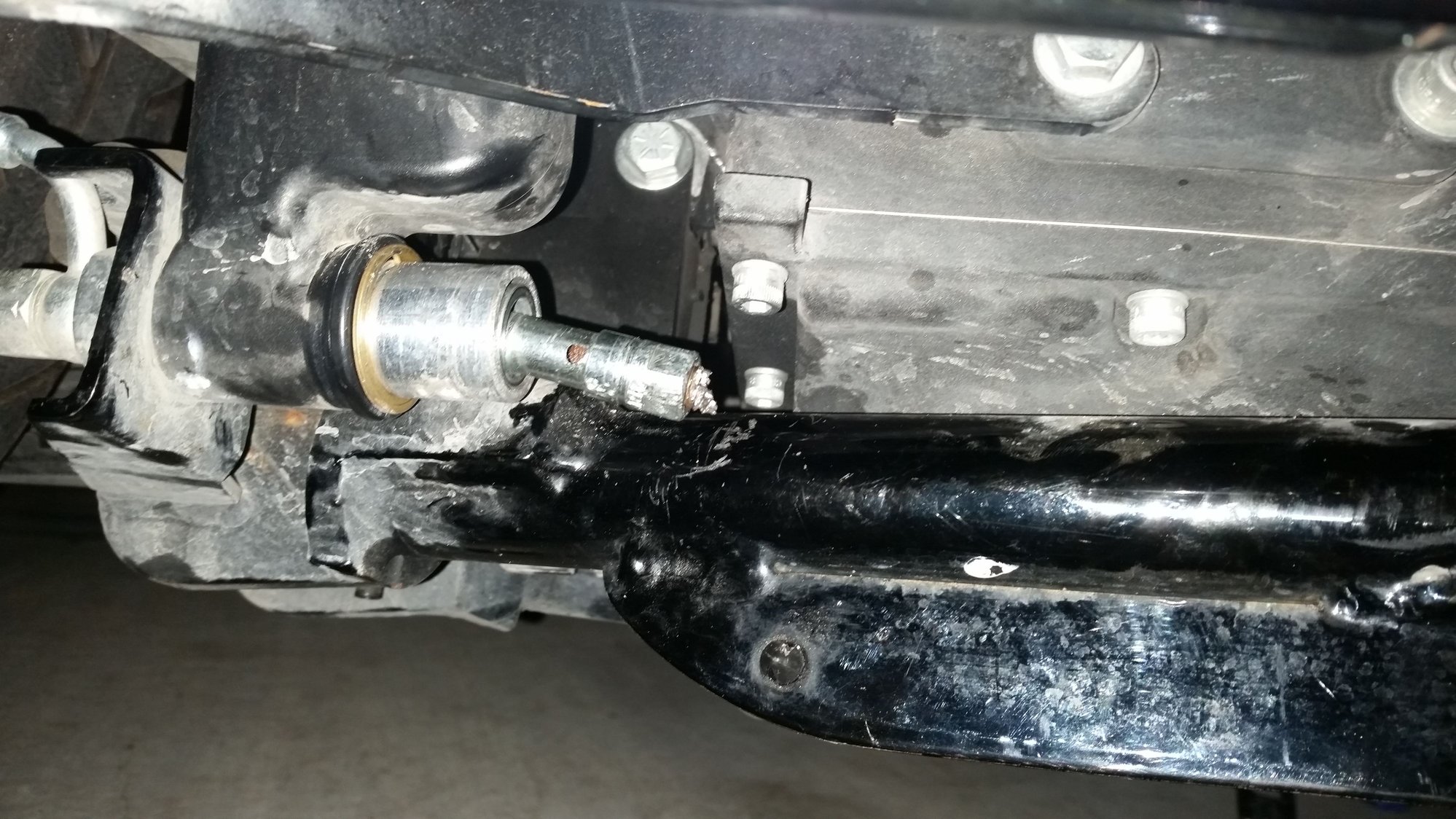 Rear master cylinder push rod broke! Harley Davidson Forums