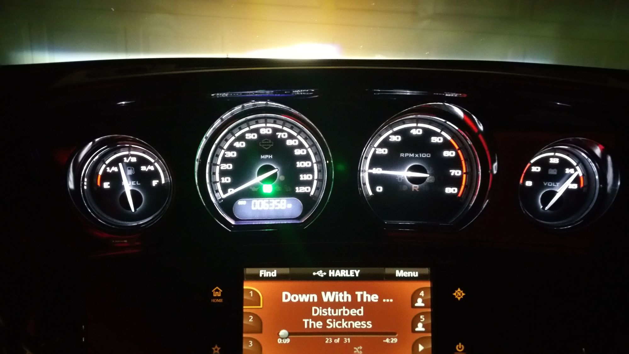 Gauges Harley Davidson Forums