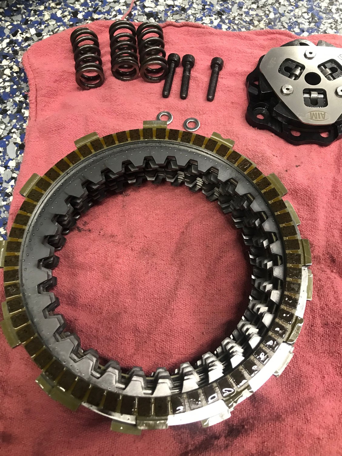 AIM Variable Pressure Clutch with Heavy Duty Springs Harley Davidson