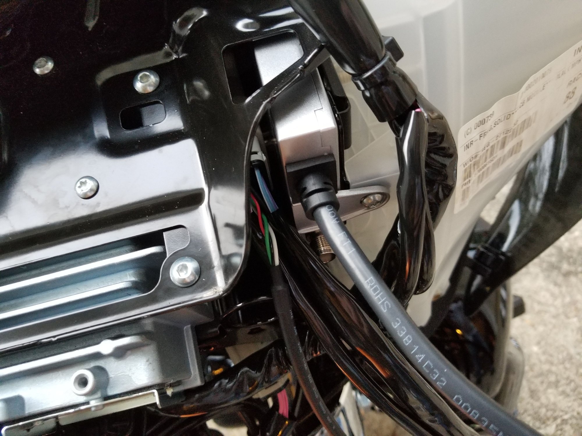 New HD Wireless Interface Module install with pics Harley Davidson Forums