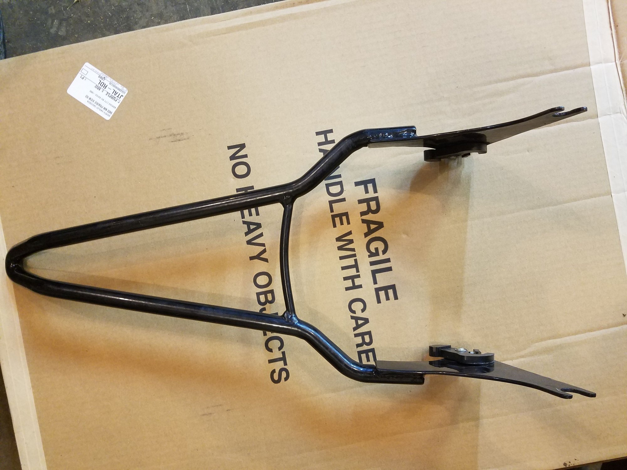 softail slim quick detach sissy bar Harley Davidson Forums