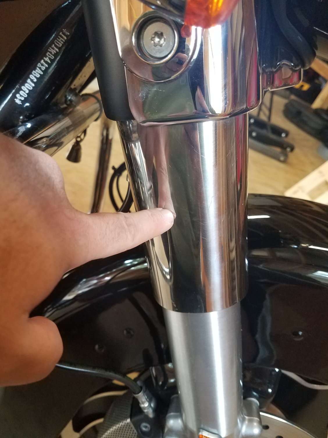 street glide upper fork covers