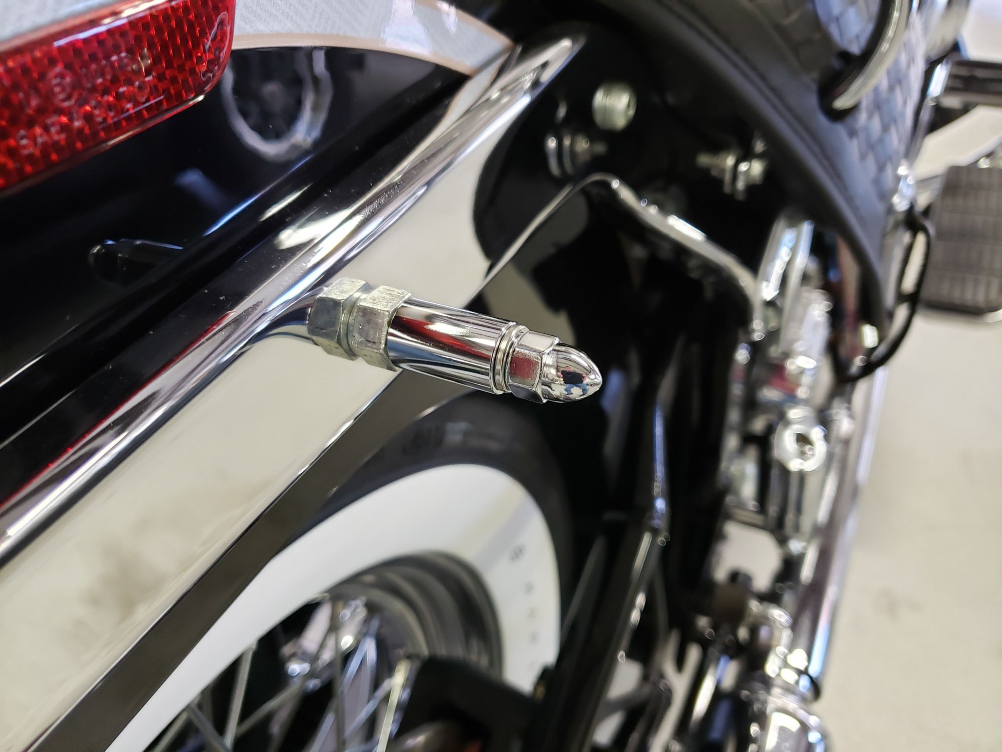 Clever ideas for clean look after removing saddlebags? Harley