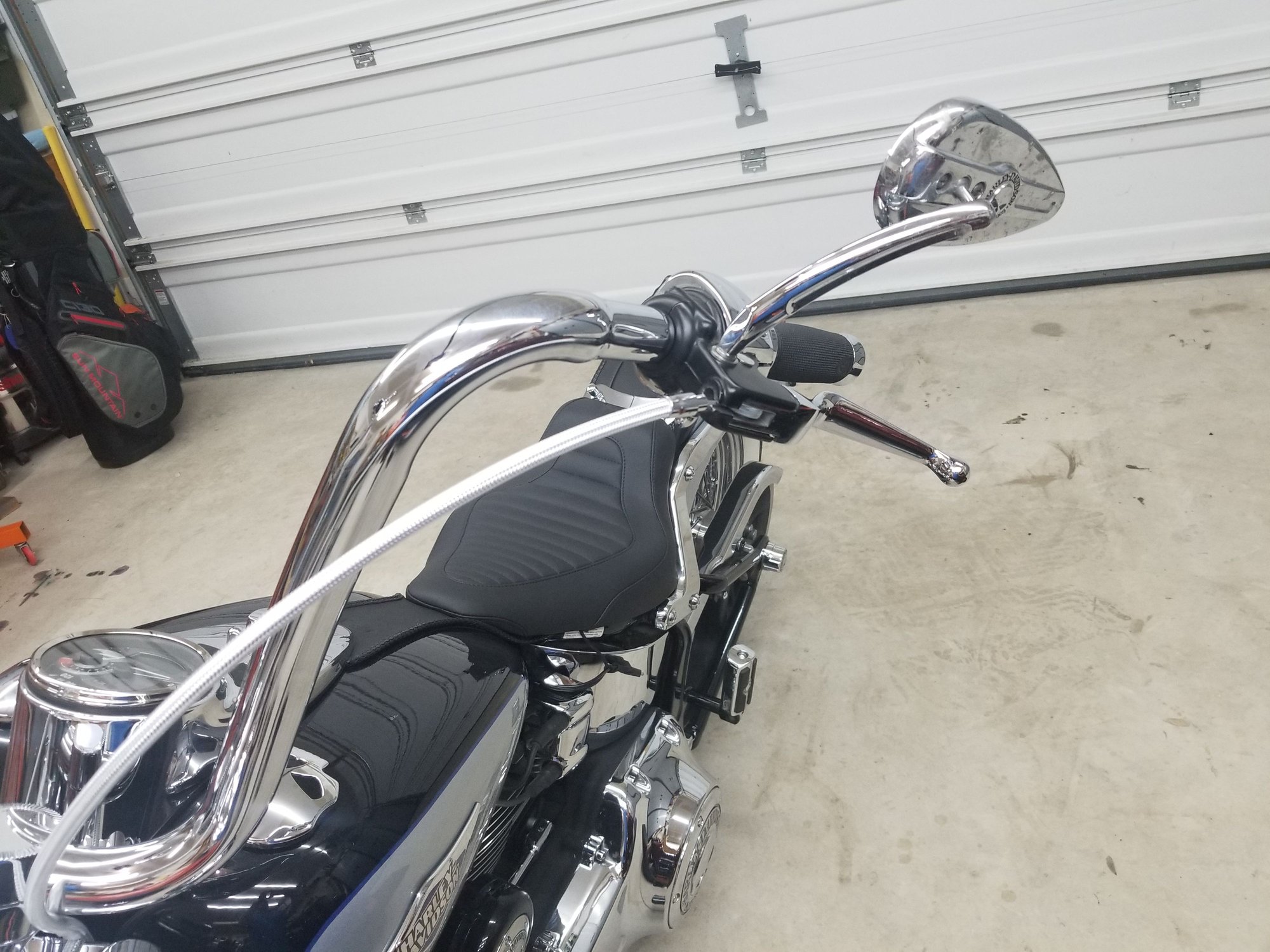 Clutch cable problem on my Heritage after bar install Harley Davidson Forums