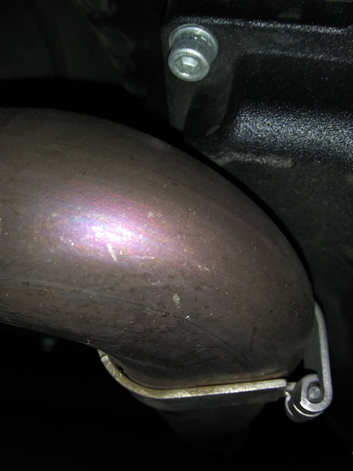 Exhaust Pipe Rattle Fixed w pics Page 2 Harley Davidson Forums