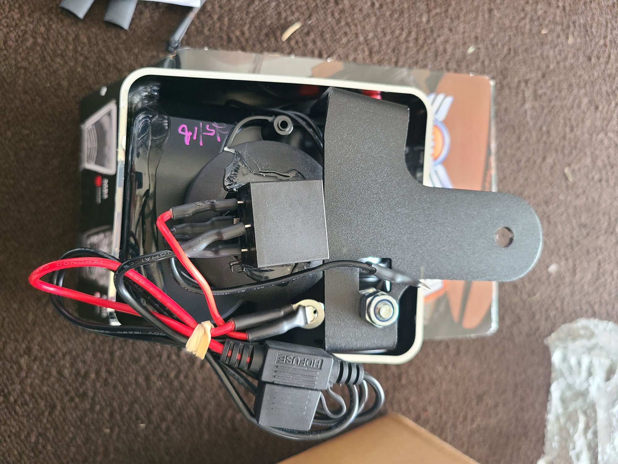 Super loud horn that fits in COW BELL??? Page 3 Harley Davidson Forums