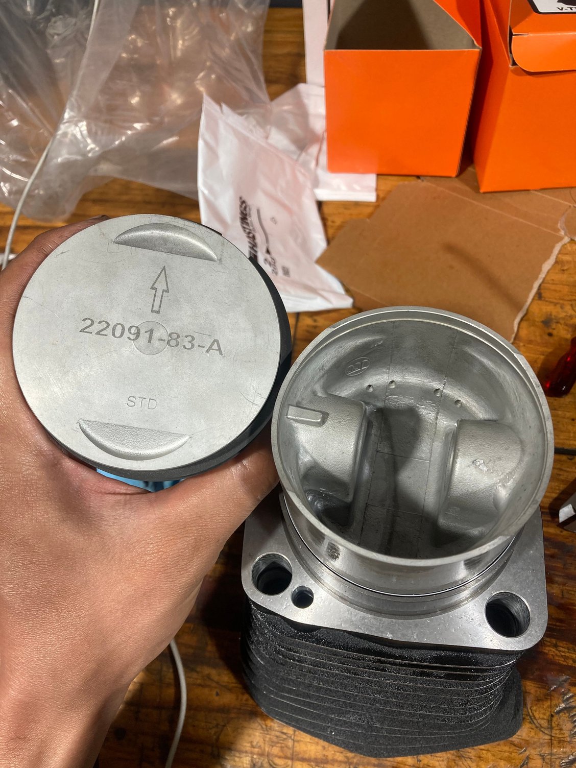 EVO piston orientation Page 4 Harley Davidson Forums