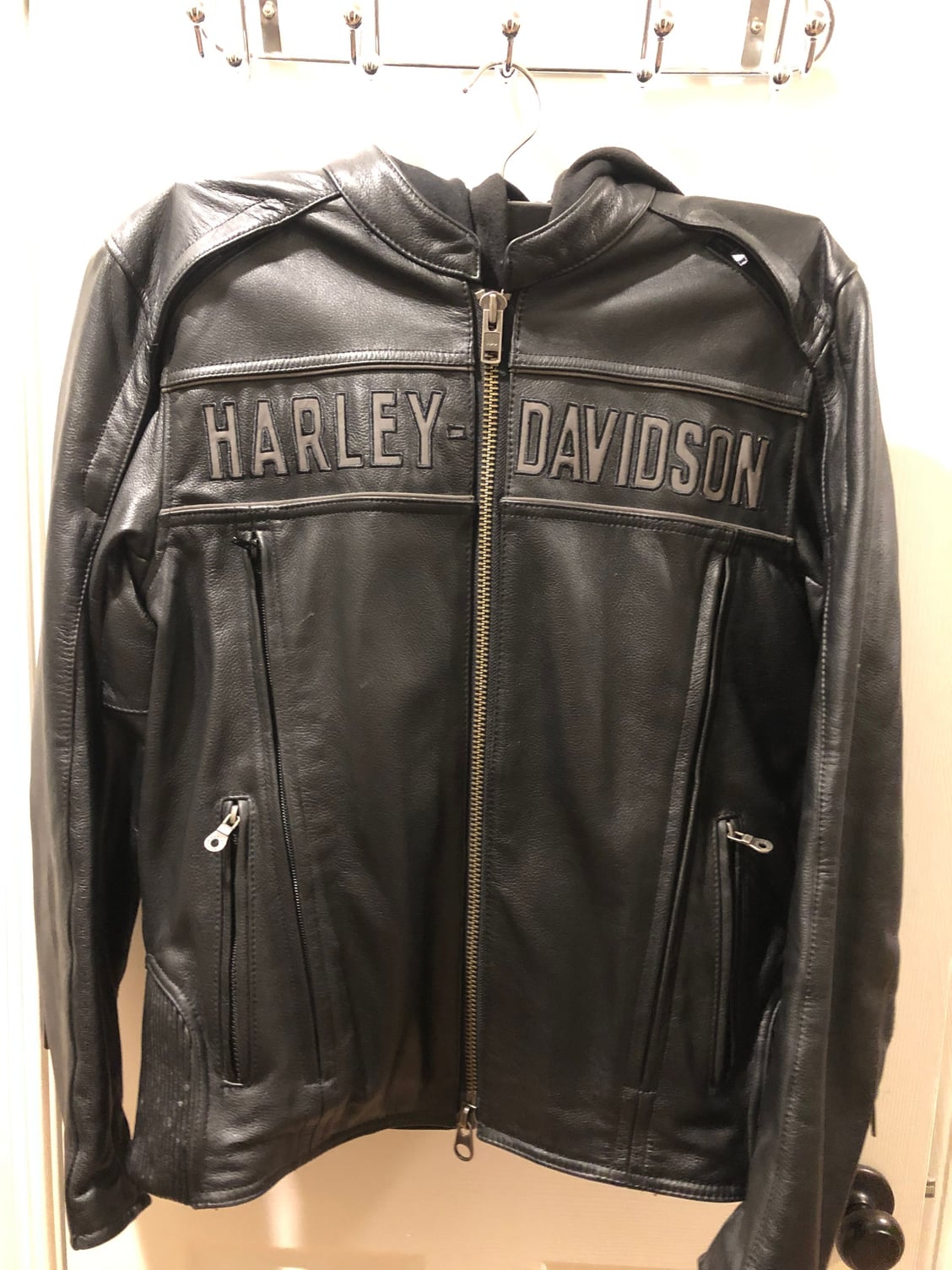 Harley Road Warrior 3-in-1 Leather Jacket like new Medium mens - Harley ...