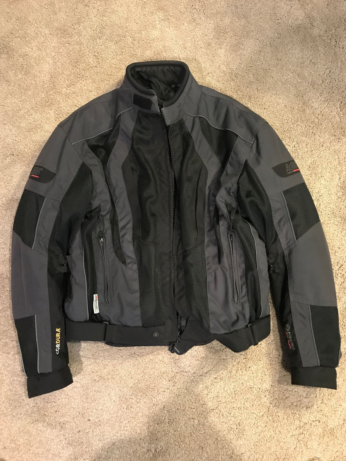 All Season Olympia Motorsports Airglide 5/AG5 Riding Jacket - 3 Layer ...