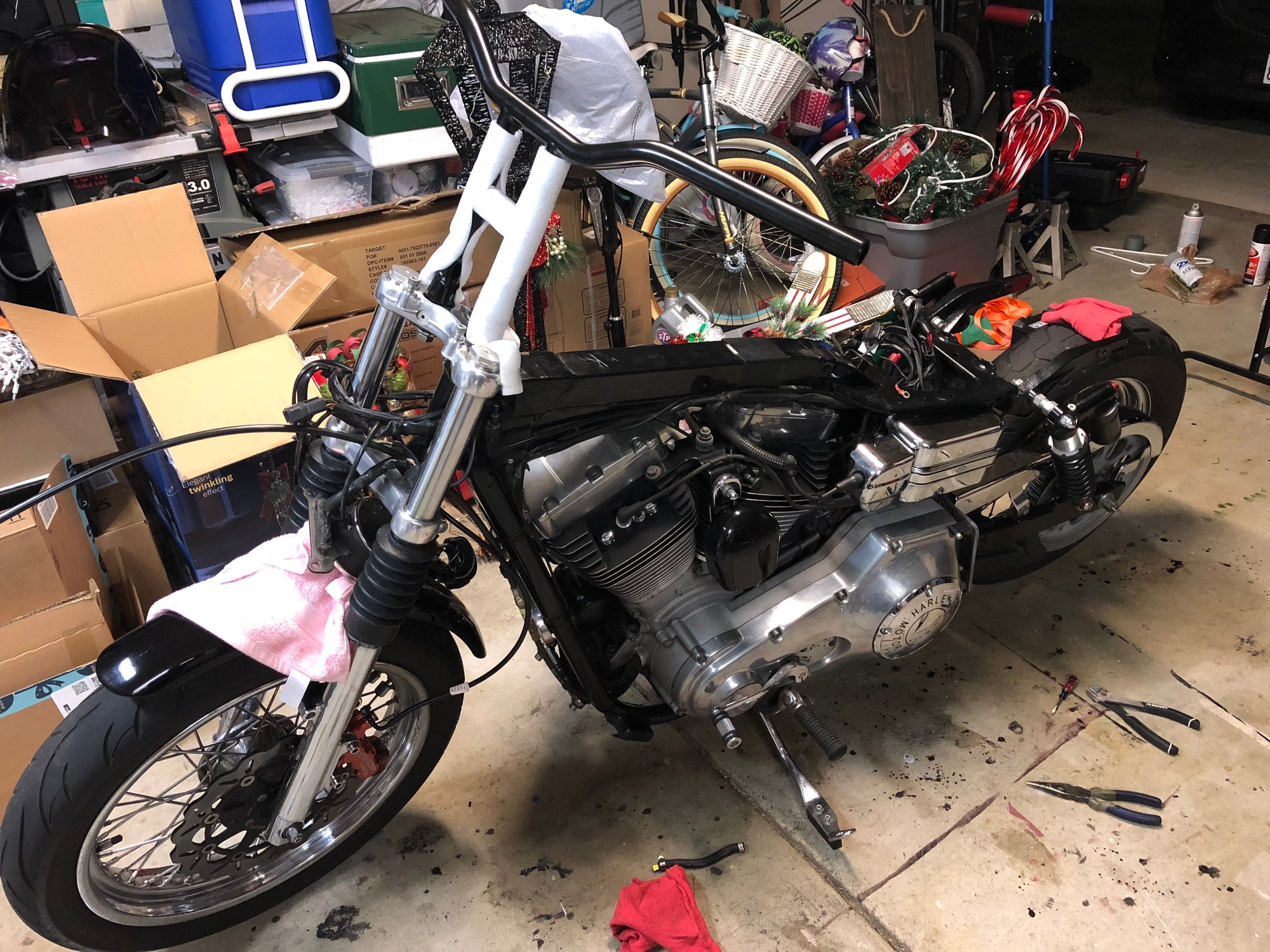 Accessing hand control harness Harley Davidson Forums