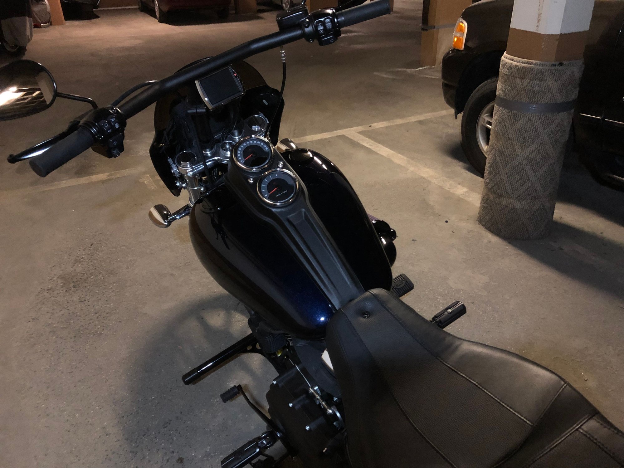 2019 softail slim handlebars