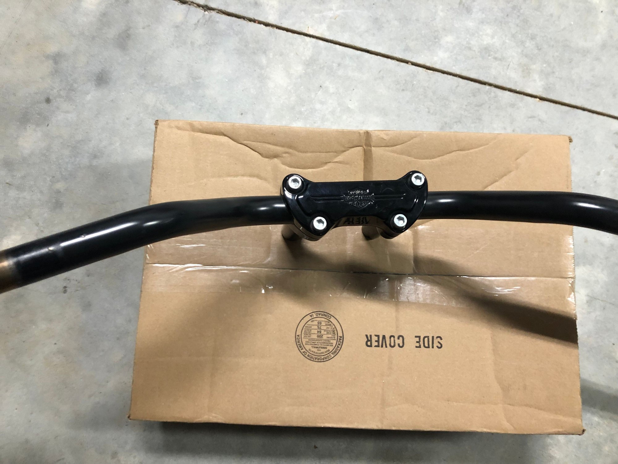 2020 low rider s handlebar risers