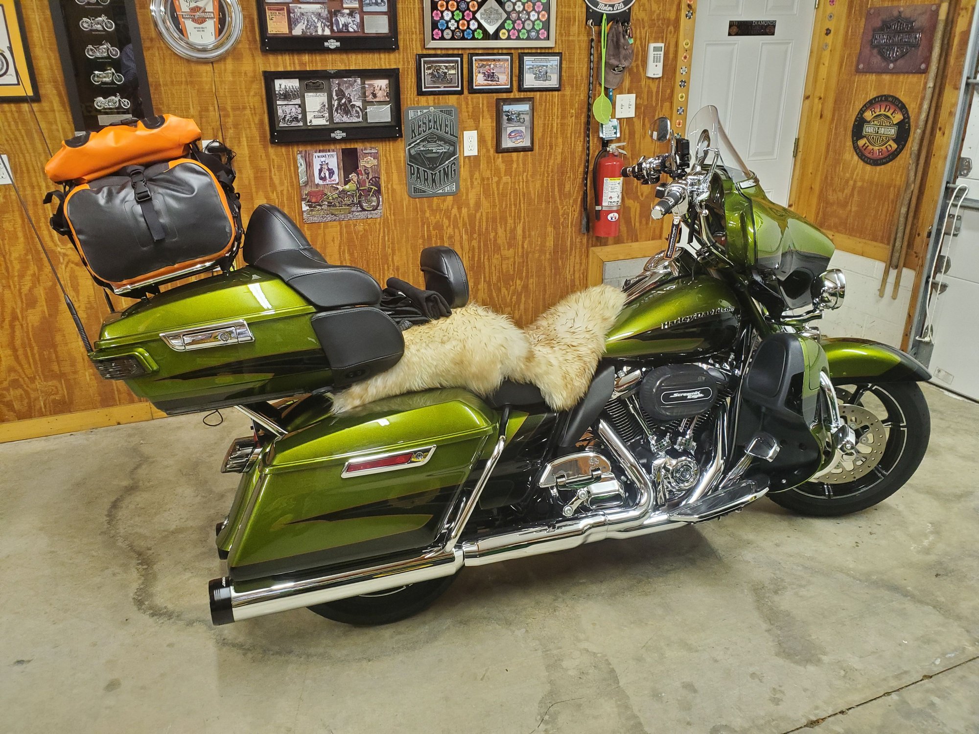 Sheepskin Seat Cover Harley Davidson Forums