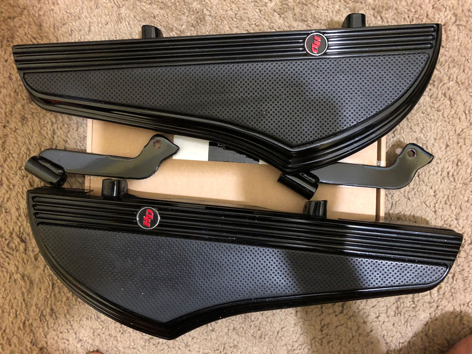 HD Defiance Rider Footboard Kit (Black) Harley Davidson Forums