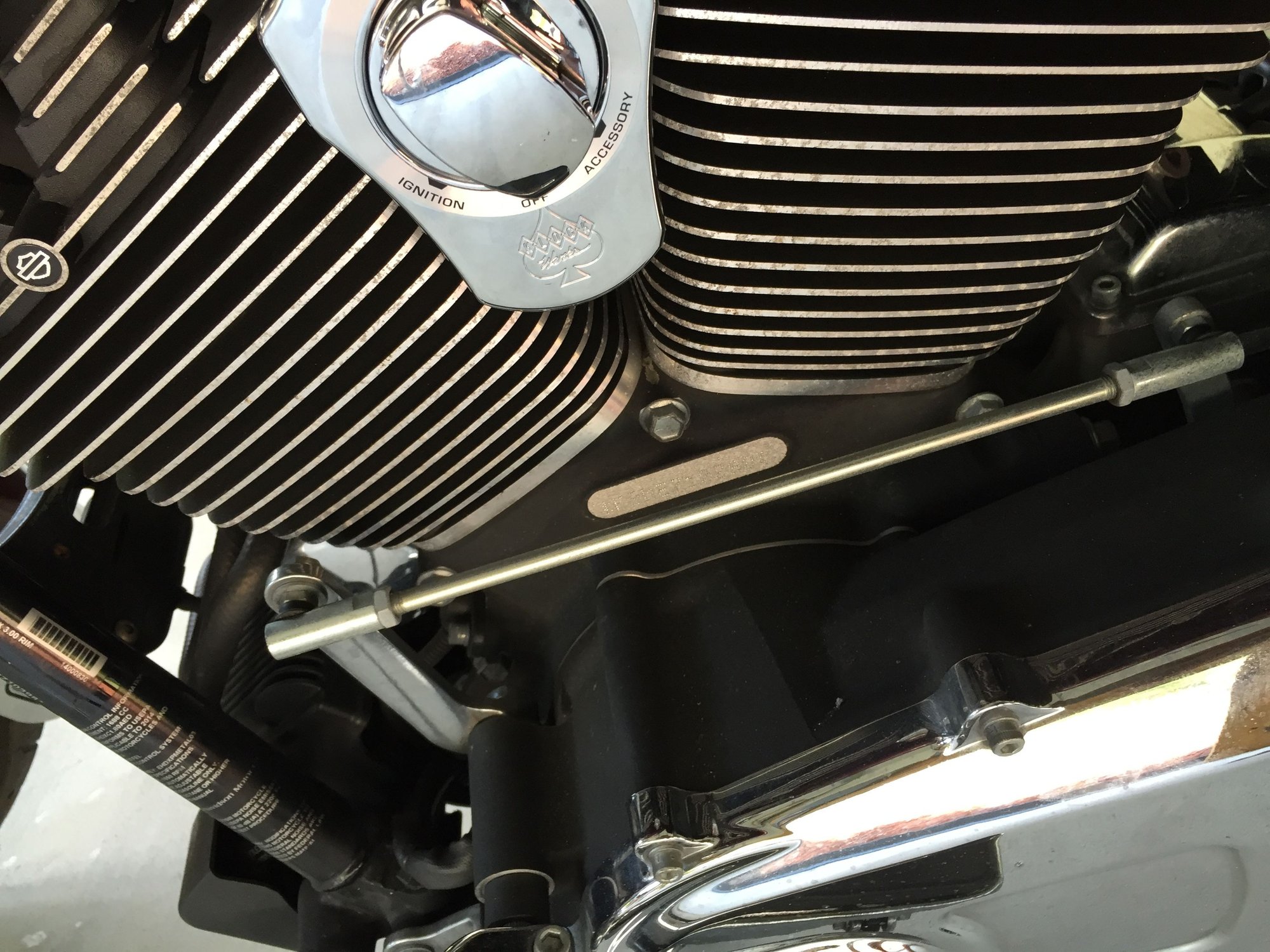 Road King Ignition Relocation Harley Davidson Forums