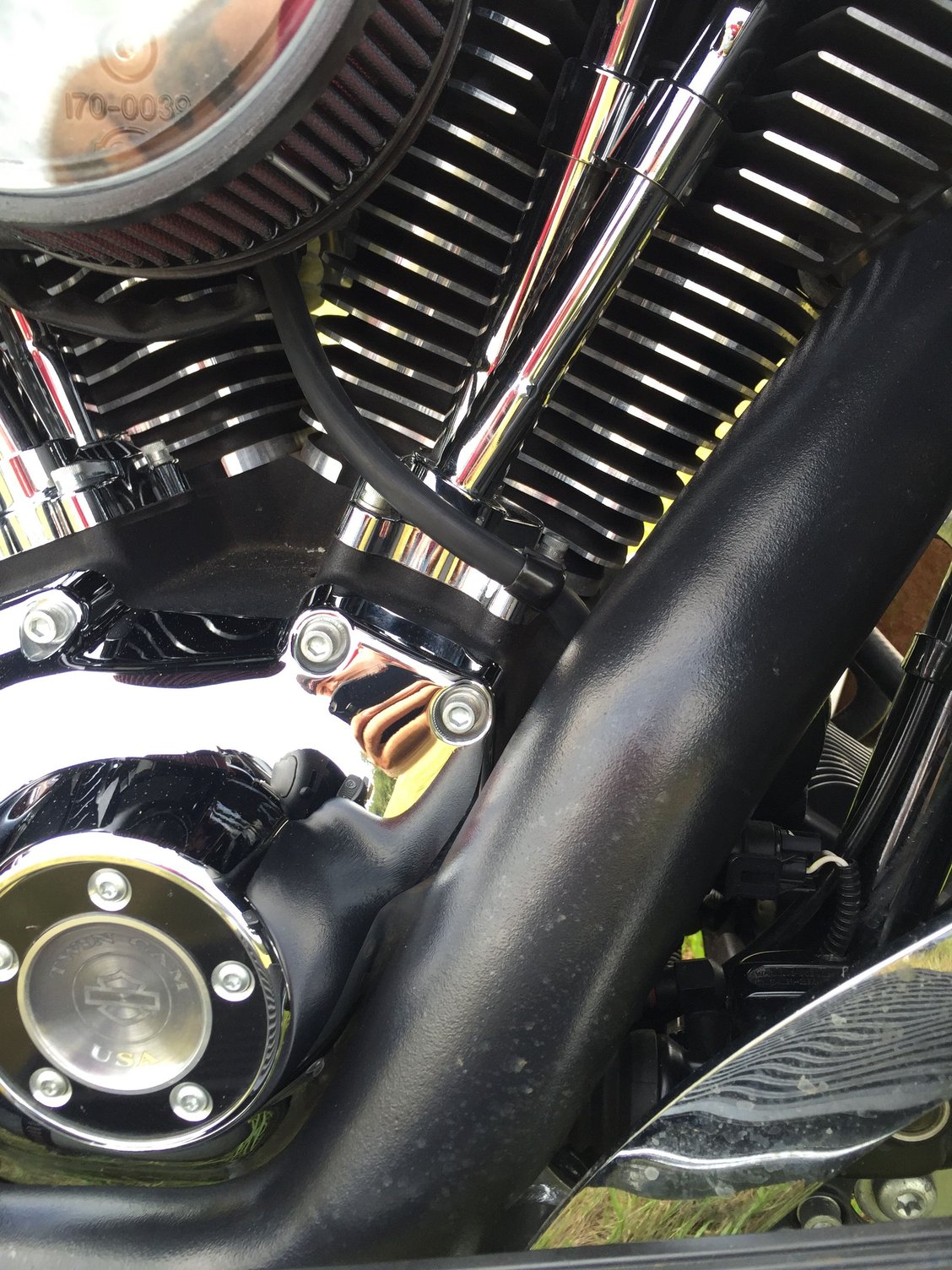 Air Intake clear cover and vent mod Harley Davidson Forums